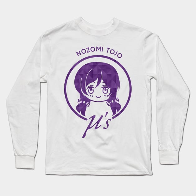 Nozomi Tojo Kawaii Long Sleeve T-Shirt by merch.x.wear